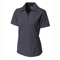 Cutter & Buck Women's Onyx Grey DryTec S/S Genre Polo