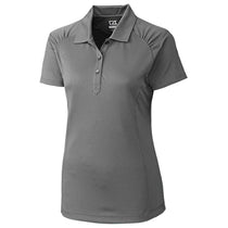 Cutter & Buck Women's Elemental Grey DryTec Short Sleeve Northgate Polo