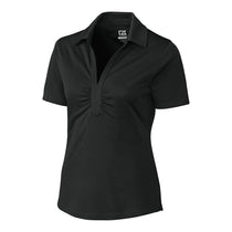 Cutter & Buck Women's Black DryTec Glendale Polo