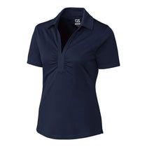 Cutter & Buck Women's Liberty Navy DryTec Glendale Polo