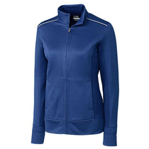 Cutter & Buck Women's Tour Blue WeatherTec Ridge Full Zip
