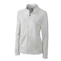 Cutter & Buck Women's White DryTec Edge Full Zip