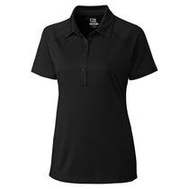 Cutter & Buck Women's Black DryTec Lacey Polo