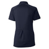 Cutter & Buck Women's Navy Blue DryTec Lacey Polo