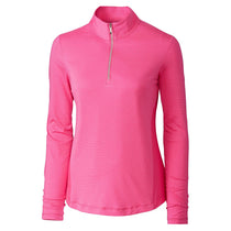 Cutter & Buck Women's Fiesta DryTec Long Sleeve Madeline Half -Zip Mock