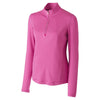 Cutter & Buck Women's Flora DryTec Long Sleeve Madeline Half -Zip Mock
