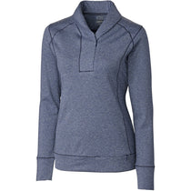 Cutter & Buck Women's Liberty Navy Shoreline Half Zip