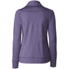 Cutter & Buck Women's Purple Shoreline Half Zip