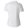 Cutter & Buck Women's White DryTec Fiona Polo