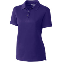 Cutter & Buck Women's Purple Advantage Polo