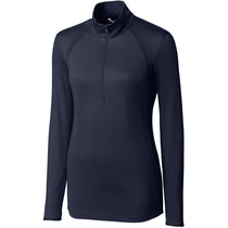 Cutter & Buck Women's Liberty Navy Williams Half Zip