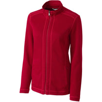 Cutter & Buck Women's Cardinal Bayview Full Zip