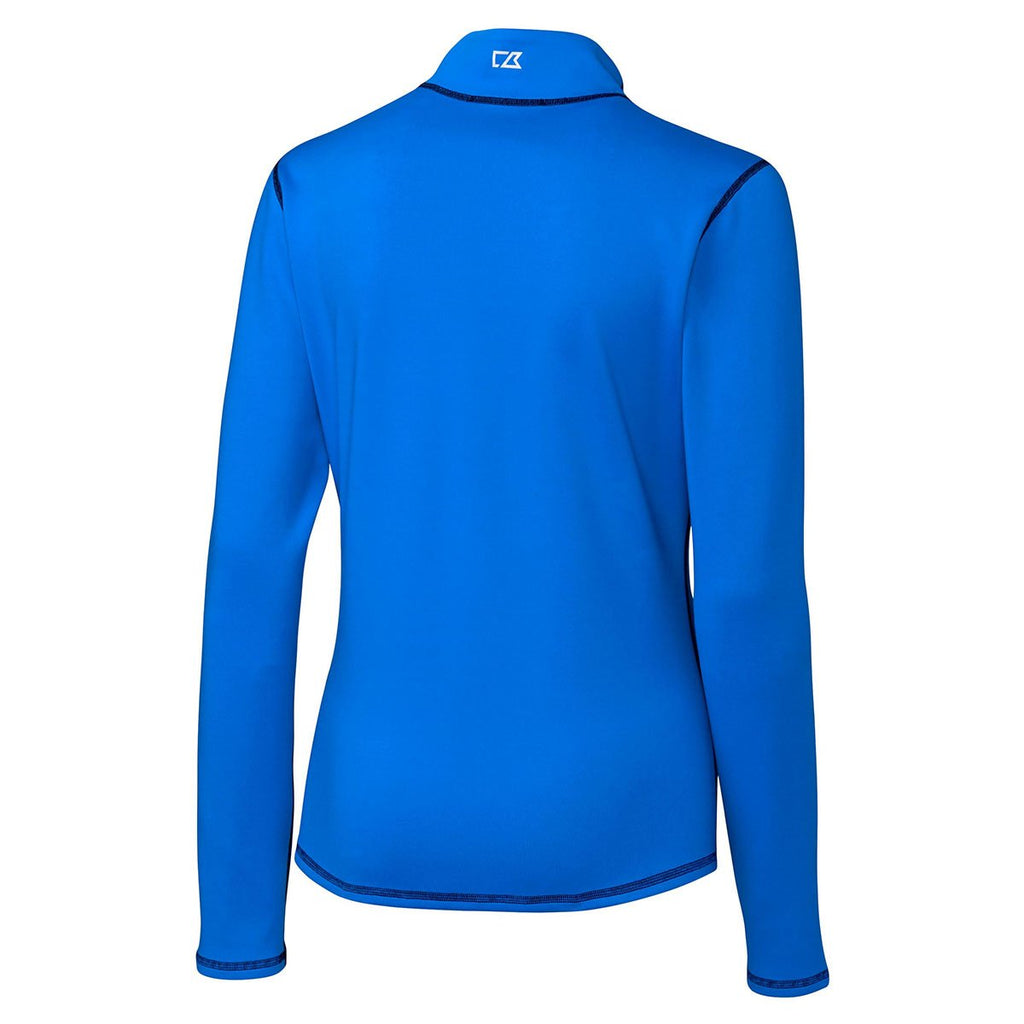 Cutter & Buck Women's Digital Ladies DryTec Evergreen Reversible Half-Snap