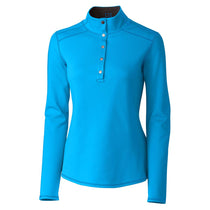 Cutter & Buck Women's Riviera Ladies DryTec Evergreen Reversible Half-Snap
