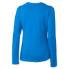 Cutter & Buck Women's Digital DryTec Long Sleeve Avail Double V-Neck