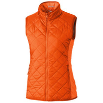 Cutter & Buck Women's College Orange Sandpoint Quilted Vest