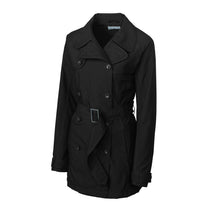 Cutter & Buck Women's Black WeatherTec Mason Trench Coat