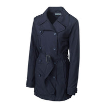 Cutter & Buck Women's Navy WeatherTec Mason Trench Coat