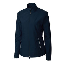 Cutter & Buck Women's Navy WeatherTec Beacon Full Zip Jacket