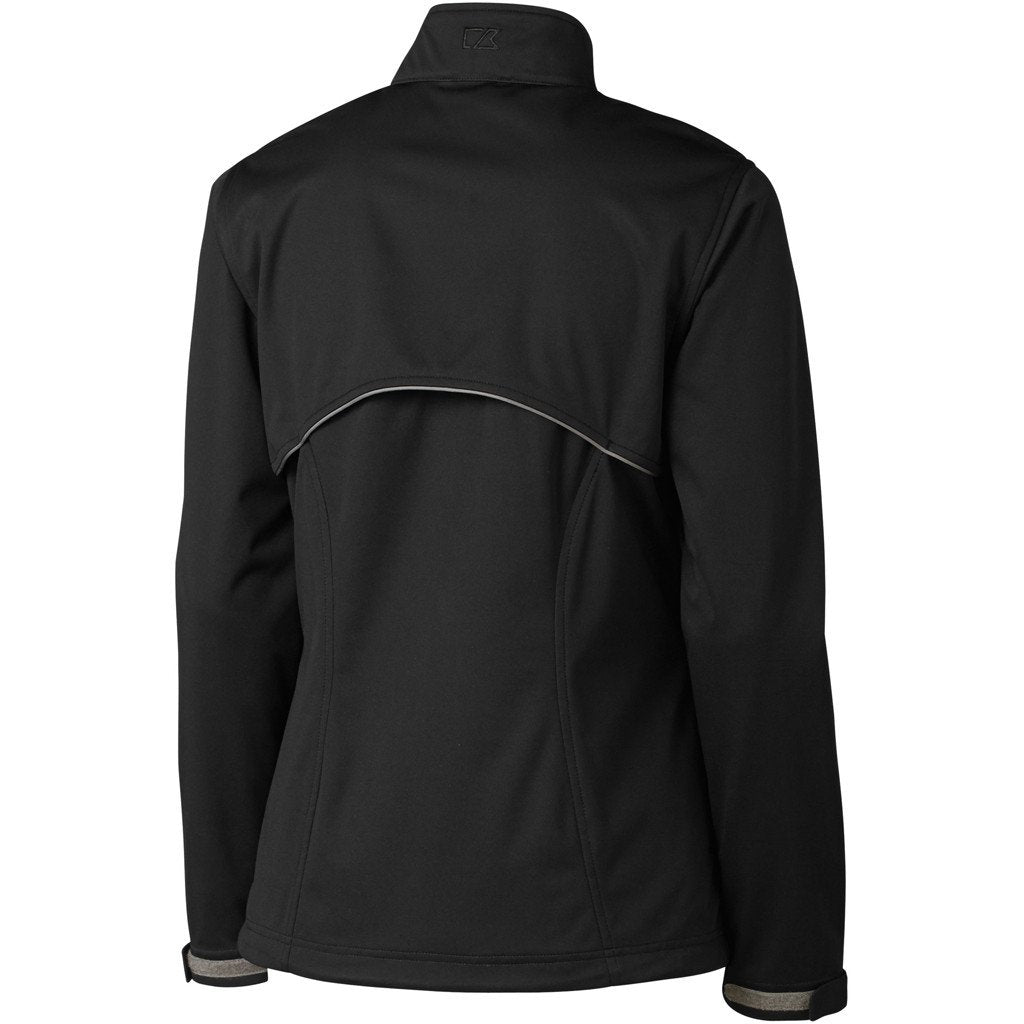 Cutter & Buck Women's Black WeatherTec Opening Day Softshell