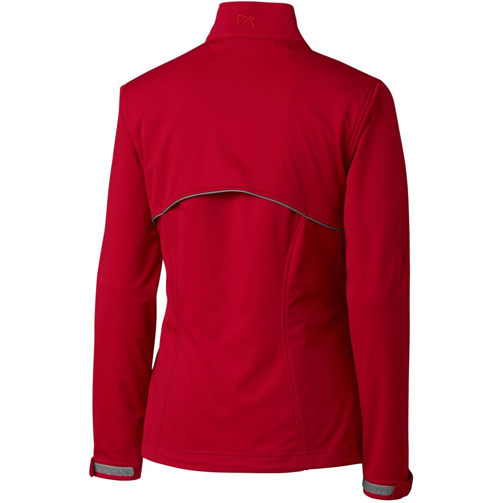 Cutter & Buck Women's Cardinal WeatherTec Opening Day Softshell