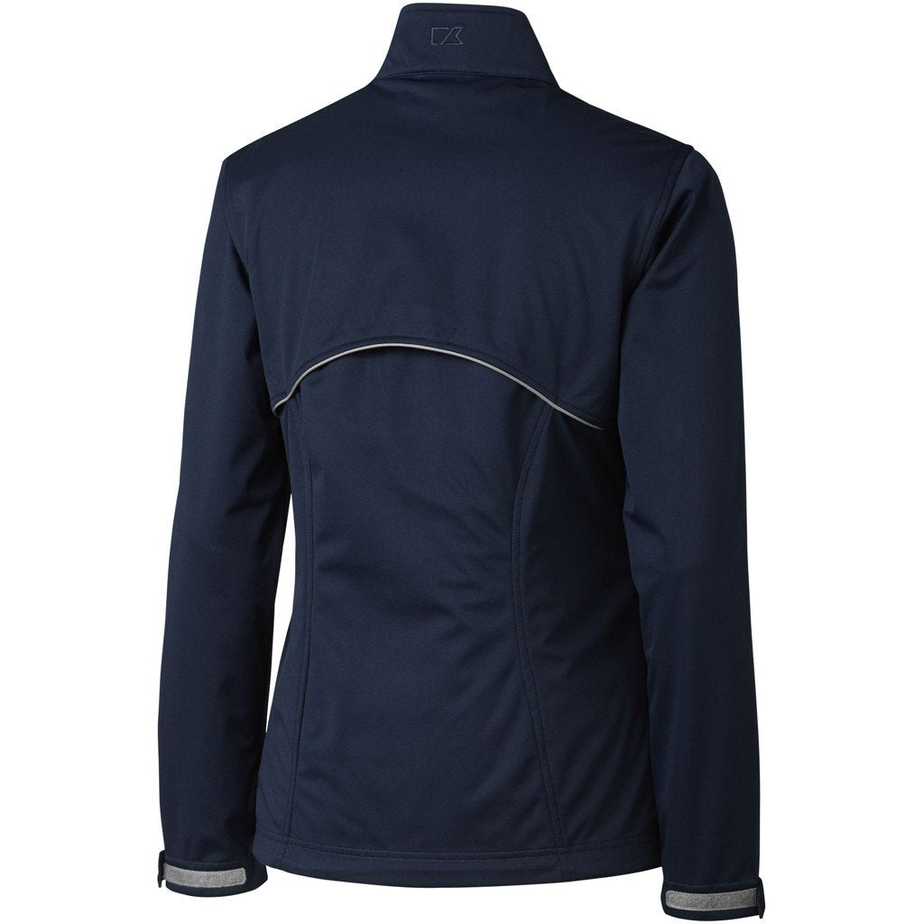 Cutter & Buck Women's Liberty Navy WeatherTec Opening Day Softshell