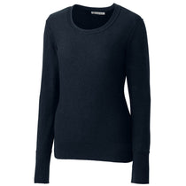 Cutter & Buck Women's Navy Broadview Scoop Neck Sweater