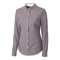 Cutter & Buck Women's Bordeaux L/S Epic Easy Care Gingham