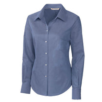 Cutter & Buck Women's French Blue Epic Easy Care Royal Oxford
