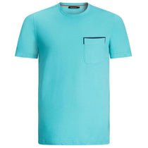 Bugatchi Men's Menthol Short Sleeve T-Shirt Crew Neck