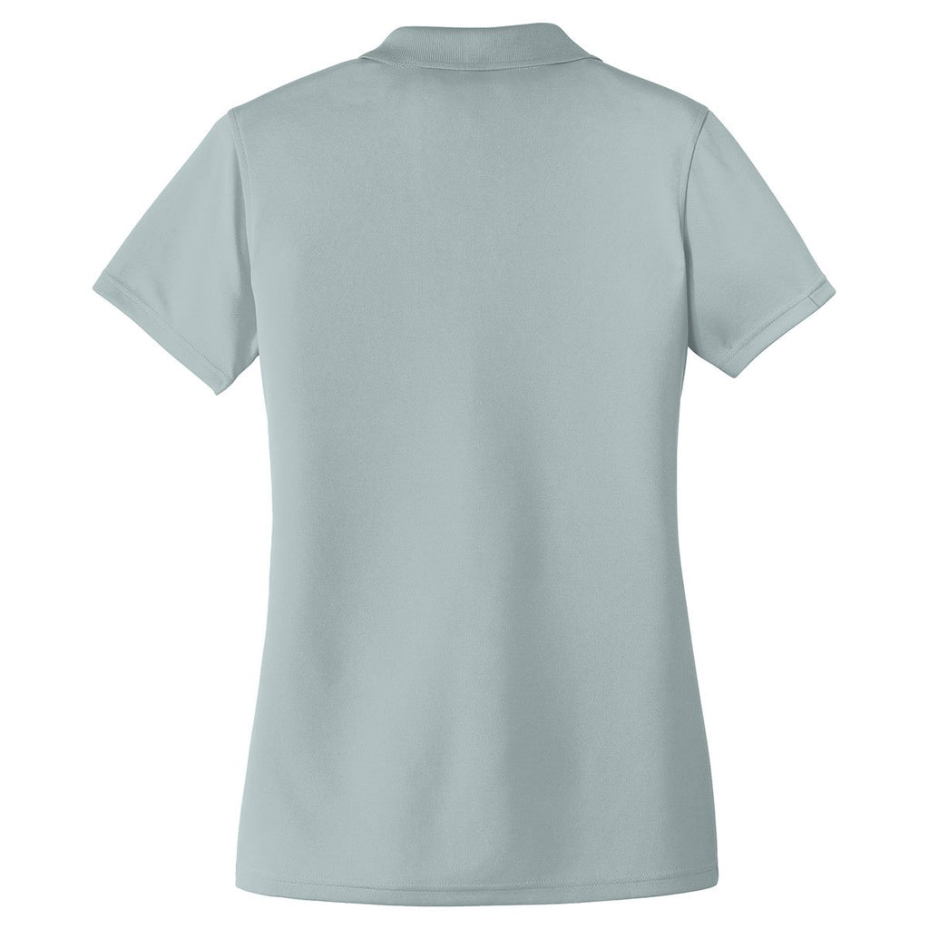 Port Authority Women's Gusty Grey Dry Zone UV Micro-Mesh Polo