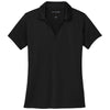 Port Authority Women's Black Performance Staff Polo