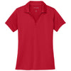 Port Authority Women's Engine Red Performance Staff Polo