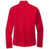 Port Authority Women's Red/Black Silk Touch Performance Quarter Zip