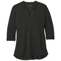 Port Authority Women's Black UV Choice Pique Henley