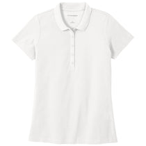 Port Authority Women's White SuperPro React Polo