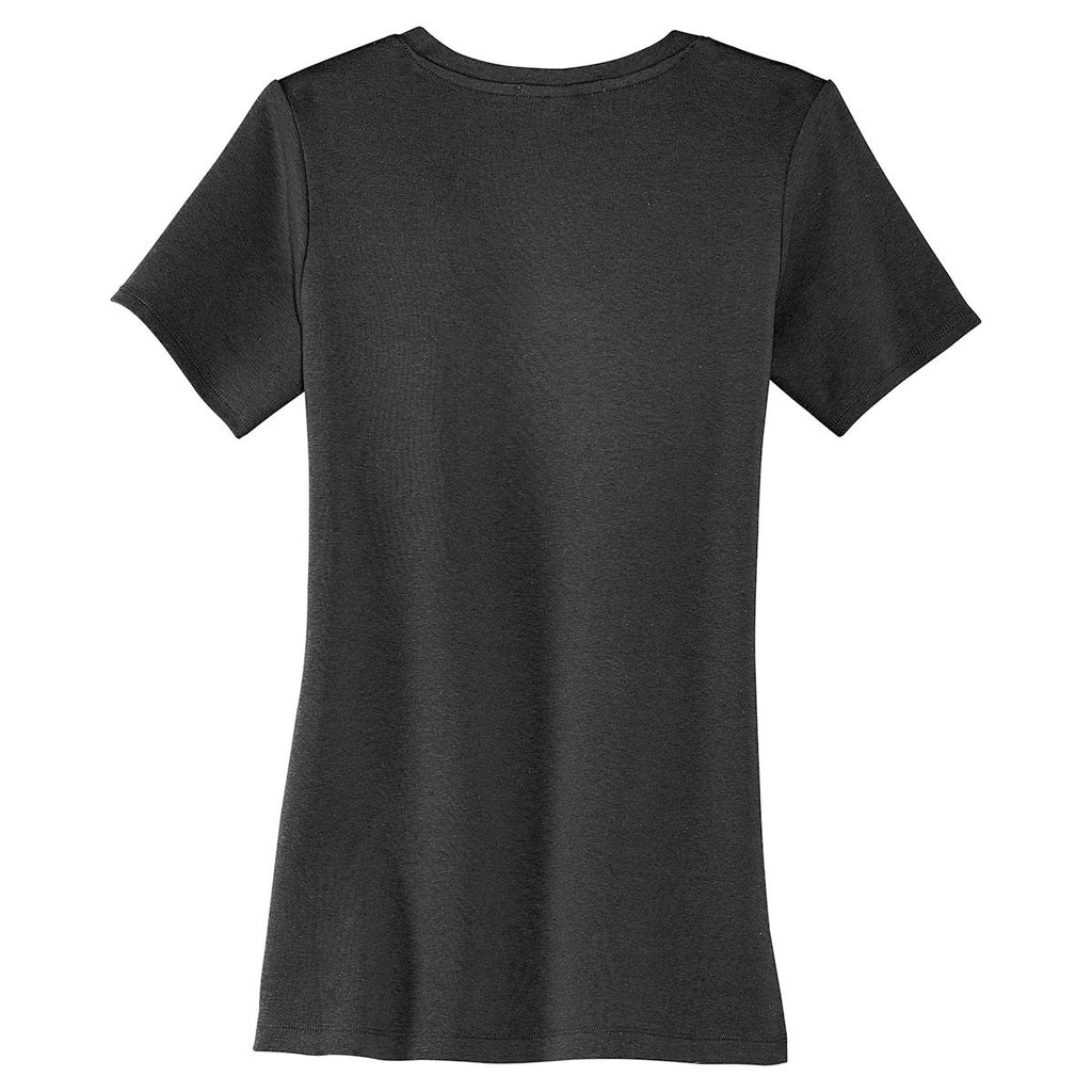Port Authority Women's Black Concept Stretch V-Neck Tee