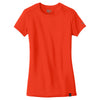 New Era Women's Deep Orange Heritage Blend Crew Tee