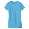 New Era Women's Sky Blue Heritage Blend Crew Tee