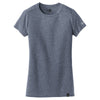 New Era Women's True Navy Twist Heritage Blend Crew Tee