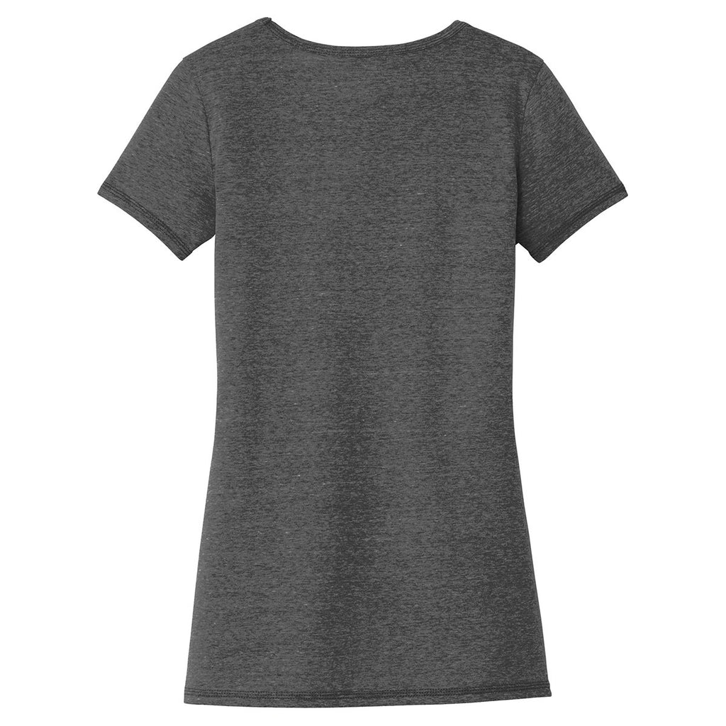 New Era Women's Dark Graphite Tri-Blend Performance Scoop Tee