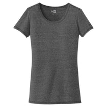 New Era Women's Dark Graphite Tri-Blend Performance Scoop Tee