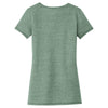 New Era Women's Dark Green Tri-Blend Performance Scoop Tee