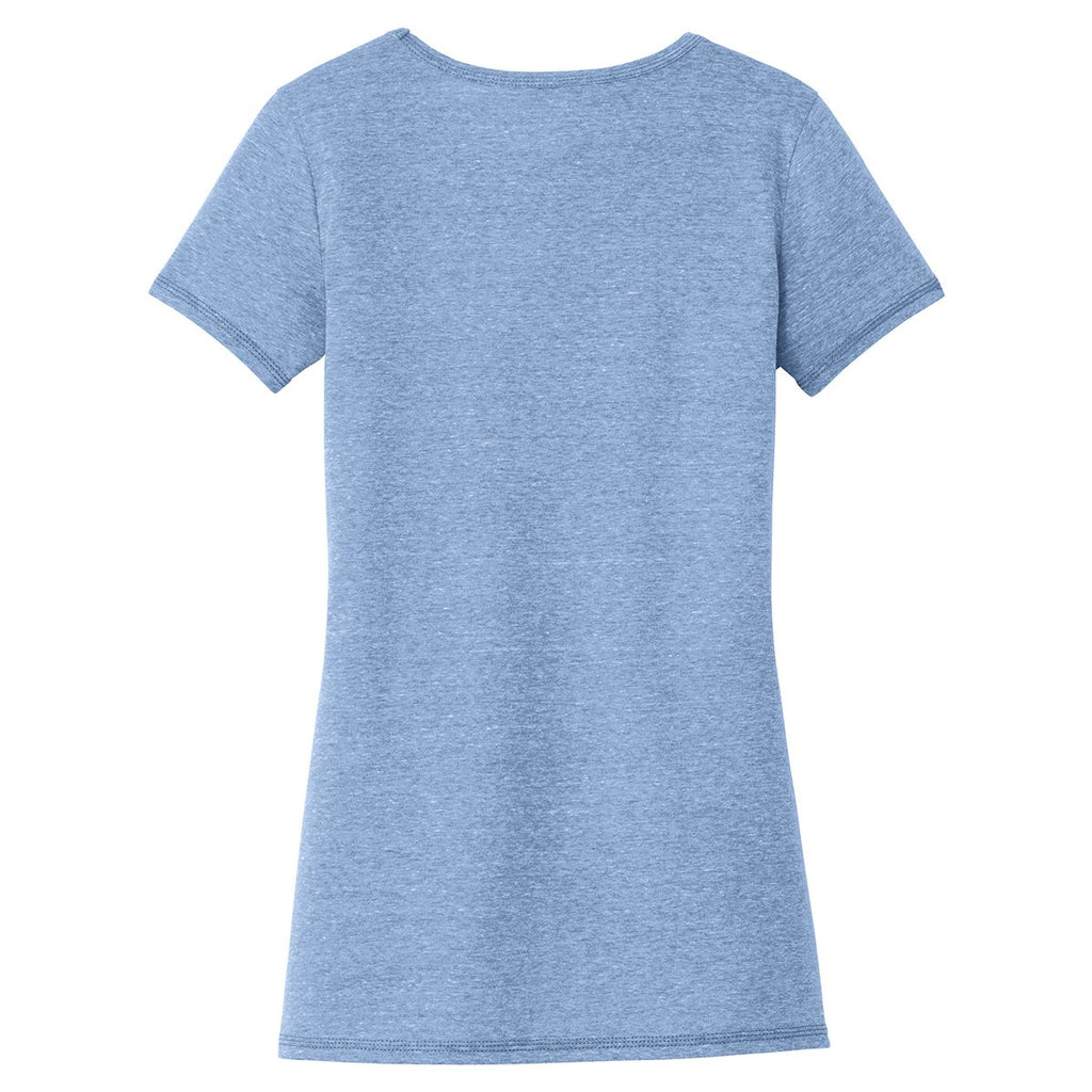 New Era Women's Royal Tri-Blend Performance Scoop Tee