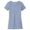 New Era Women's True Navy Tri-Blend Performance Scoop Tee
