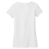 New Era Women's White Solid Tri-Blend Performance Scoop Tee