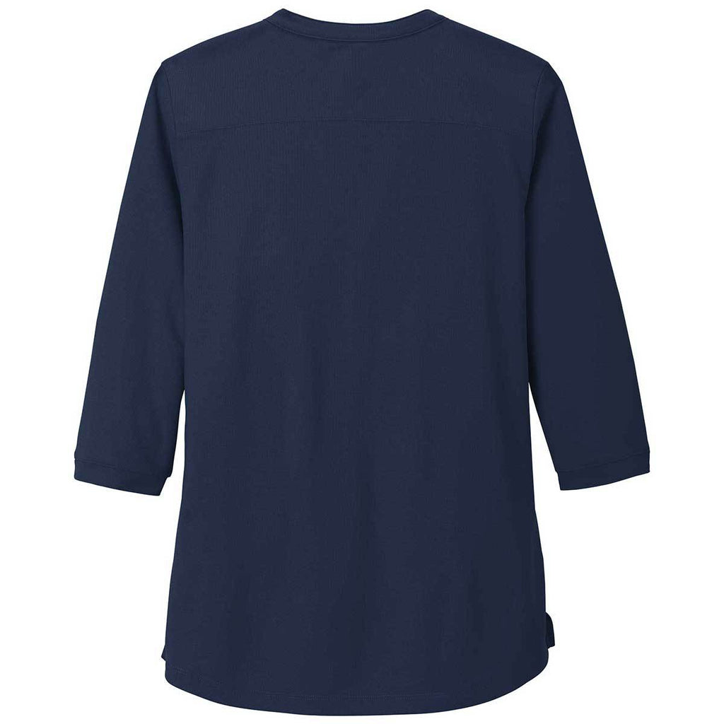 OGIO Women's Navy Jewel Henley