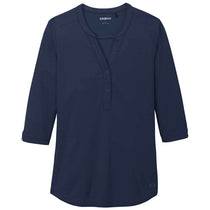 OGIO Women's Navy Jewel Henley