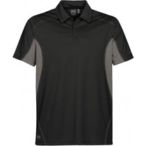 Stormtech Men's Black/Pewter Laguna Performance Polo