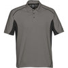 Stormtech Men's Pewter/Black Laguna Performance Polo